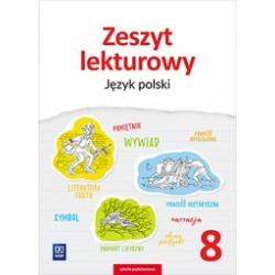 Zeszyt lekturowy. Język polski. Zeszyt ćwiczeń. Klasa 8