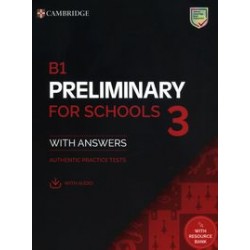 B1 Preliminary for Schools 3 Student's Book with Answers with Digital Pack 