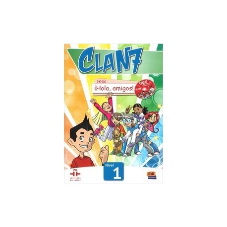 Clan 7 con Hola amigos 1 podręcznik + CD-ROM