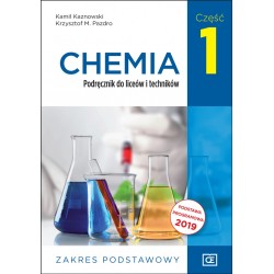 PP Chemia Podręcznik do liceów i techników. Zakres podstawowy. Część 1. Pazdro