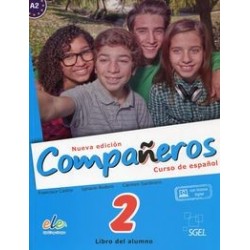 Companeros 2 Podręcznik + klucz dostępu A2