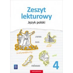 Zeszyt lekturowy. Język polski. Zeszyt ćwiczeń. Klasa 4